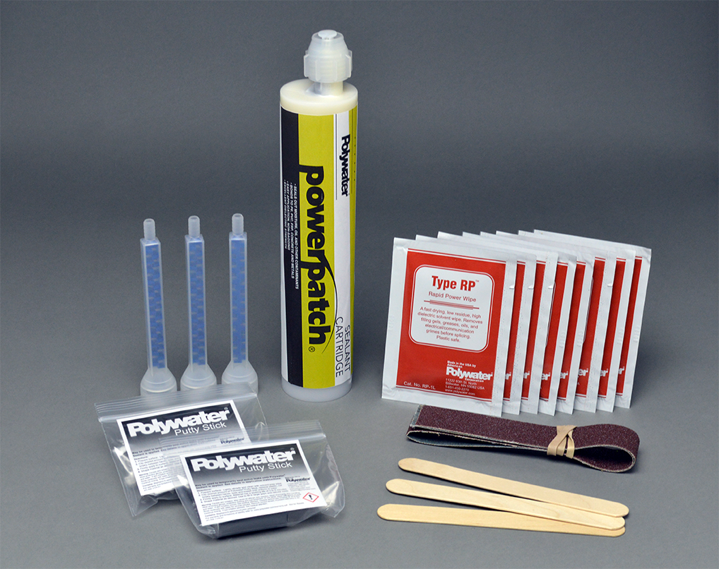 Sealant, transformer leak repair, Powerpatch, 250ml cartridge kit